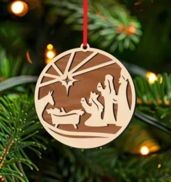 Christmas Nativity Ornament