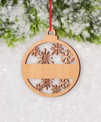 Christmas Ornament Snowflake Ball