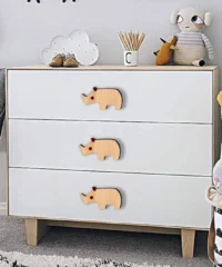 Drawer Knob With Rhino