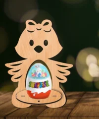 Easter Single Egg Holder With Chicken