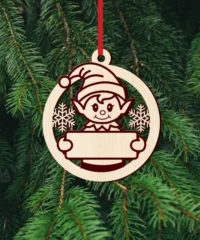 Elf Christmas Ornament