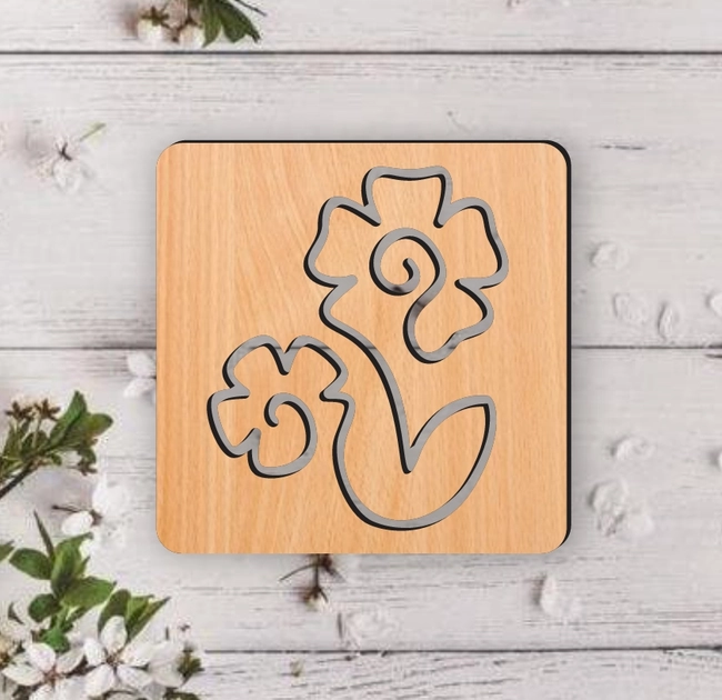 Flower Montessori Tracing Board