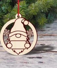 Gnome Christmas Ornament