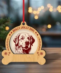 Great Pyrenees Dog Christmas Ornament