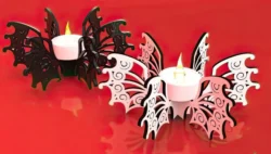 Halloween candle holder