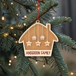Home Anderson Family Name Ornament