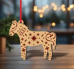 Horse Christmas Ornament