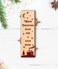 House Christmas Bookmark