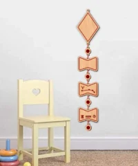 Kite Baby Birth Wooden Garland Name And Zodiac Aries Sign
