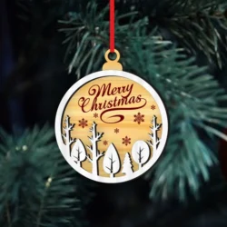 Merry Christmas Ornament