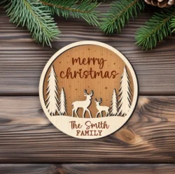 Merry Christmas The Smith Family Ornament