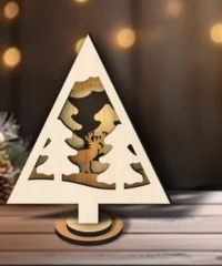 Pine Tree Christmas Tree Ornament