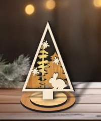 Rabbit Christmas Tree Ornament