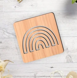 Rainbow Montessori Tracing Board