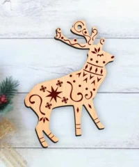 Reindeer Christmas Ornament