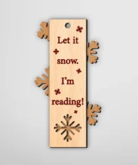 Snowflake Christmas Bookmark