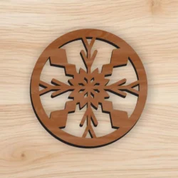Snowflake Coasters