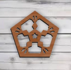 Snowflake Coasters