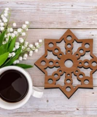 Snowflake Coasters