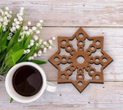 Snowflake Coasters