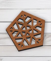 Snowflake Coasters
