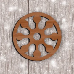 Snowflake Coasters