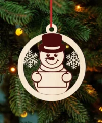Snowman Christmas Ornament