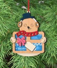 Snowman Gift Card Holder Snowman Gift Card Holder