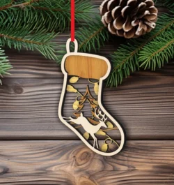Socks Christmas Decoration