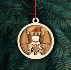 Christmas Gnome Ornament