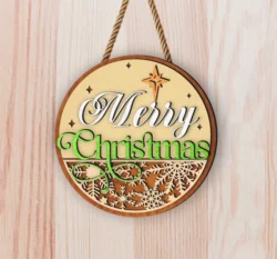 Christmas Round Sign