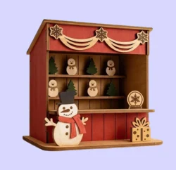 Christmas market stall 