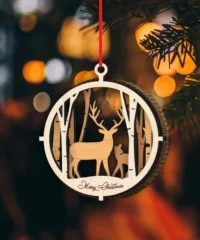 Deer Christmas Ornament