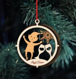 Elf Christmas Ornament