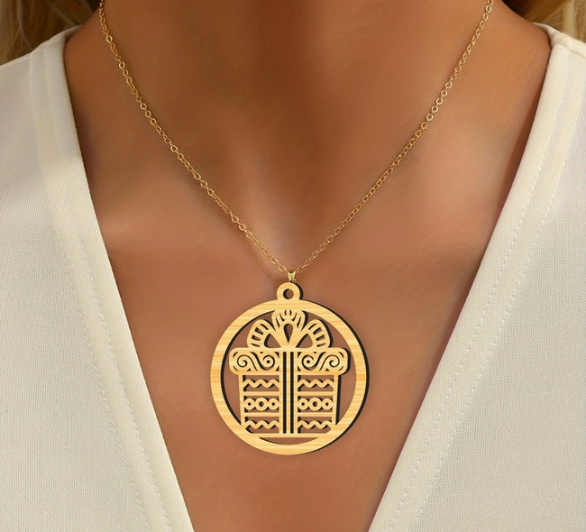 Gift Box Pendant