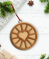 Heart Christmas Ornament