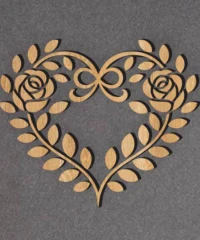 Mom Keychain Heart