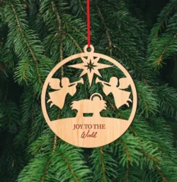 Nativity Scene Christmas Ornament