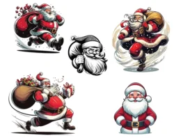 Santa - T Shirt