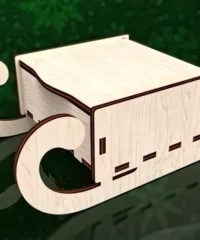 Sleigh shaped mini box