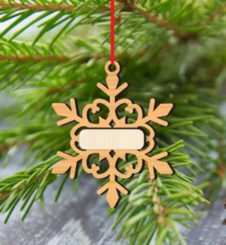 Snowflake Gift Tag