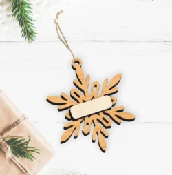 Snowflake Gift Tag