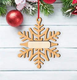 Snowflake Gift Tag
