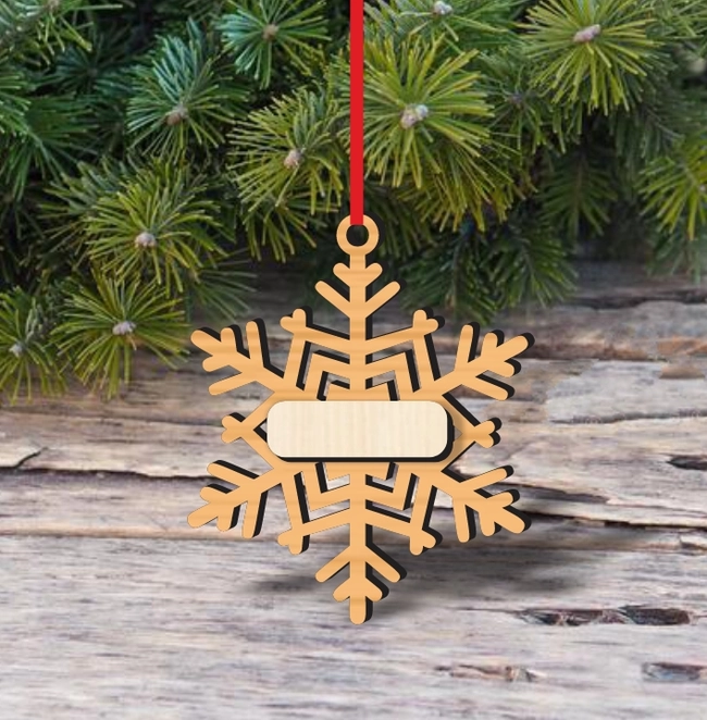 Snowflake Gift Tag