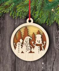 Snowman Christmas Ornament