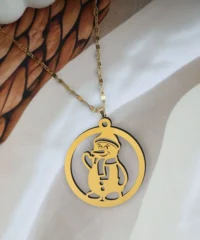 Snowman Pendant