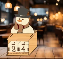 Snowman countdown