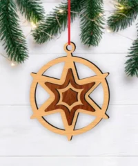 Star Christmas Ornament