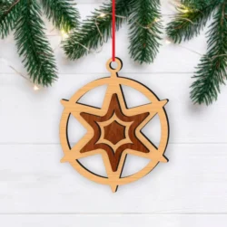 Star Christmas Ornament