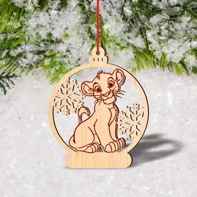 Simba Disney Christmas Ball